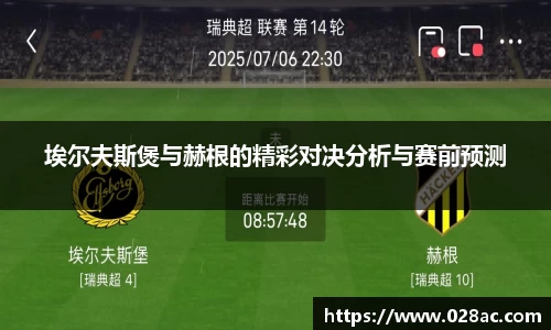 埃尔夫斯煲与赫根的精彩对决分析与赛前预测