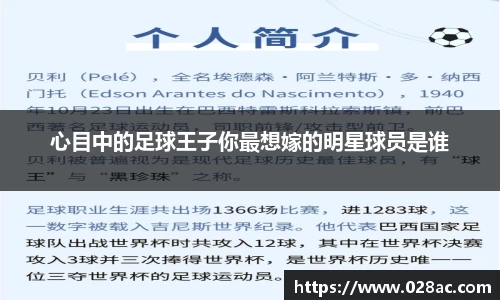 心目中的足球王子你最想嫁的明星球员是谁